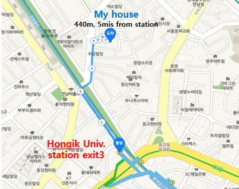 Lovely House Hongdae Apartment Seoul Bagian luar foto